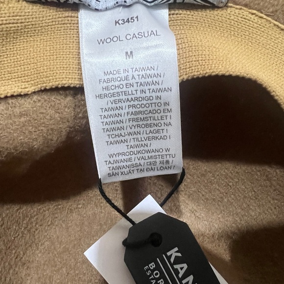 Kangool, Wool Casual, Bucket Hat, Chestnut - Picture 7 of 9